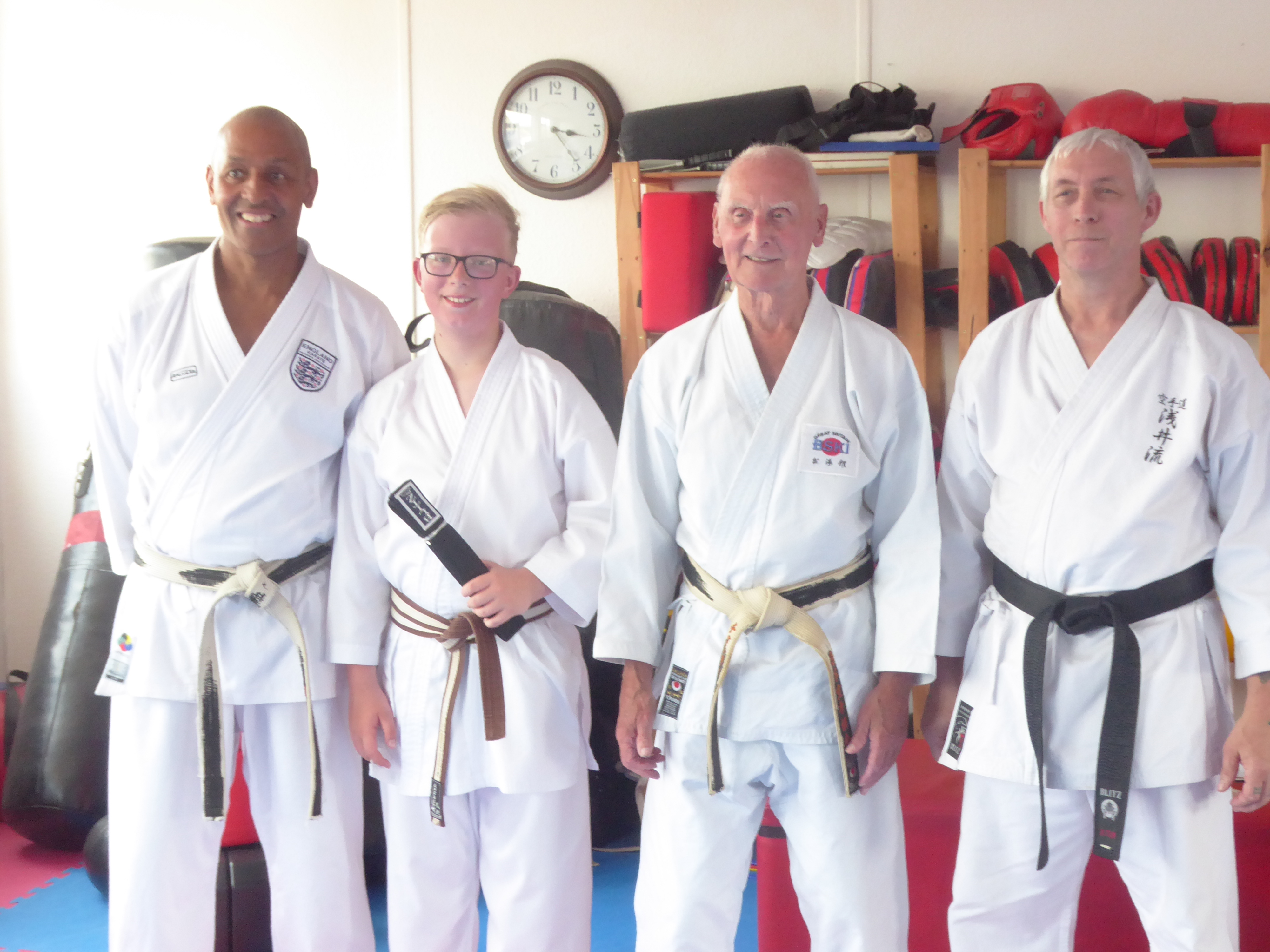 Black belt grading with BSKI